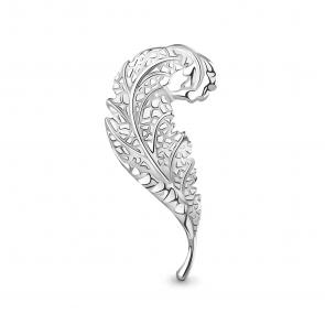 Серебряная брошь AQUAMARINE А77503 фото