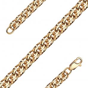 Золотой браслет плетение Бисмарк Красносельский ювелир АБ-080-Б фото