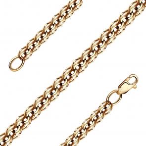 Золотая цепь плетение Бисмарк Красносельский ювелир АБД-040-Ц фото