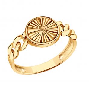 Золотое кольцо Красносельский ювелир АКд4166 фото