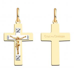 Золотая подвеска Красносельский ювелир АПШ0-0089 фото