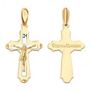 Золотая подвеска Красносельский ювелир АПШ0-0090-1 фото