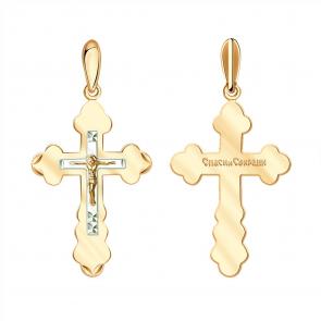 Золотая подвеска Красносельский ювелир АПШ053-0116-1 фото