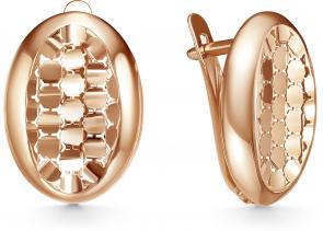 Золотые серьги Красносельский ювелир АСд3955 фото