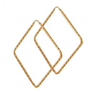 Золотые серьги BERGER Б020150 фото