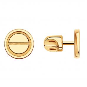 Золотые серьги BERGER Б050177 фото