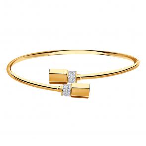 Золотой браслет BERGER с фианитом Б070039 фото