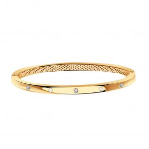 Золотой браслет BERGER с фианитом Б070171 фото