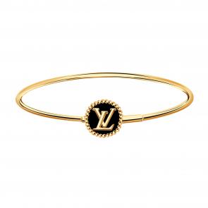 Золотой браслет BERGER с ониксом Б070324 фото