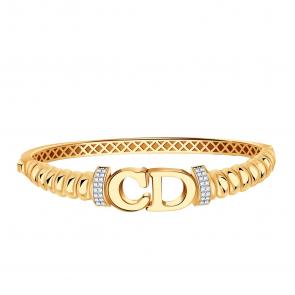 Золотой браслет BERGER с фианитом Б070341 фото