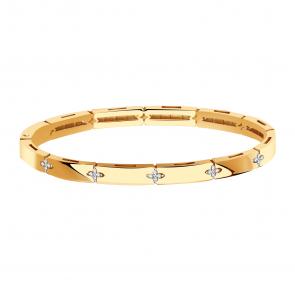 Золотой браслет BERGER с фианитом Б070354 фото