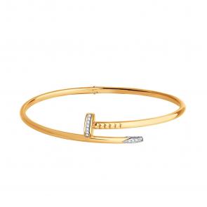 Золотой браслет BERGER с фианитом Б070369 фото