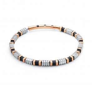 Браслет из комбинированного золота BERGER с ониксом Б070447 фото