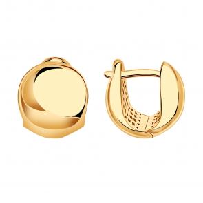 Золотые серьги BERGER Б120704 фото