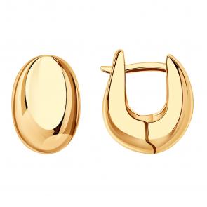 Золотые серьги BERGER Б120947 фото