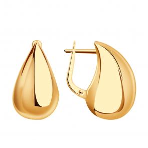 Золотые серьги BERGER Б120965 фото