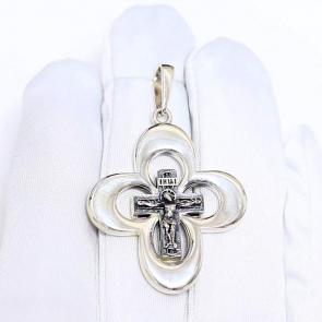 Подвеска из черненого серебра Иордань БМ-КР-412 фото