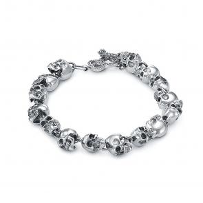 Браслет из черненого серебра Иордань БЦ-022/1 фото