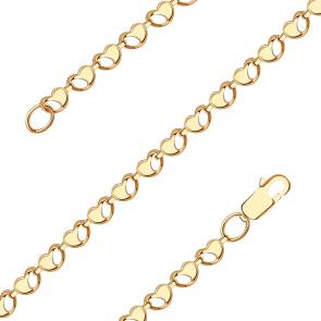 Золотой браслет плетение Фантазийное Красносельский ювелир БШ047 фото