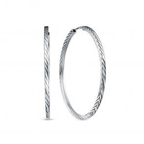 Серебряные серьги BERGER Бс020040-4 фото