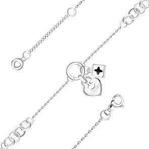 Серебряный браслет BERGER с ониксом Бс070235 фото