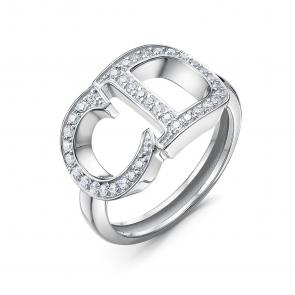 Серебряное кольцо BERGER с фианитом Бс110104 фото