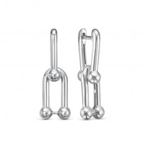 Серебряные серьги BERGER Бс120192 фото