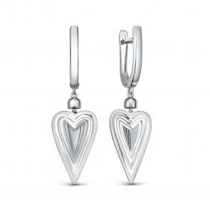 Серебряные серьги BERGER Бс120883 фото