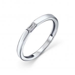 Серебряное кольцо GRIGORIEV с фианитом Г01-10-01004-41-00 фото