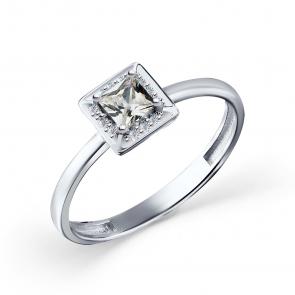 Серебряное кольцо GRIGORIEV с фианитом Г01-10-01010-41-00-1 фото