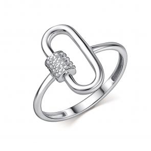 Серебряное кольцо GRIGORIEV с фианитом Г01-10-01017-41-00 фото