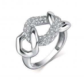 Серебряное кольцо GRIGORIEV с фианитом Г01-10-01019-41-00 фото