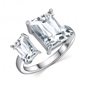 Серебряное кольцо GRIGORIEV с фианитом Г01-10-01093-41-00 фото