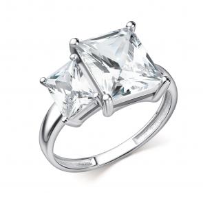 Серебряное кольцо GRIGORIEV с фианитом Г01-10-01190-41-00 фото