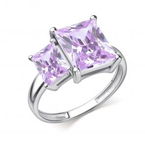 Серебряное кольцо GRIGORIEV с фианитом Г01-10-01190-44-00 фото