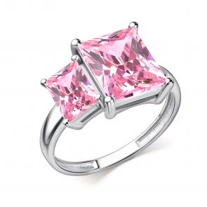 Серебряное кольцо GRIGORIEV с фианитом Г01-10-01190-45-00 фото