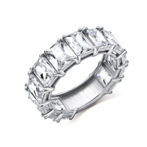 Серебряное кольцо GRIGORIEV с фианитом Г01-10-01242-41-00 фото