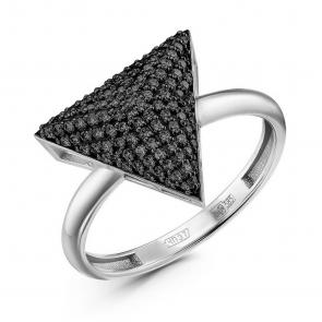 Серебряное кольцо GRIGORIEV с фианитом Г01-10-0572-42-00 фото