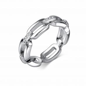 Серебряное кольцо GRIGORIEV с фианитом Г01-10-0841-41-00 фото