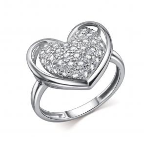 Серебряное кольцо GRIGORIEV с фианитом Г01-10-0939-41-00 фото