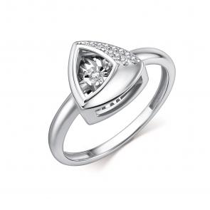 Серебряное кольцо GRIGORIEV с фианитом Г01-10-51027-41-00 фото