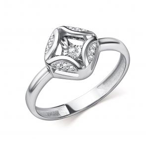 Серебряное кольцо GRIGORIEV с фианитом Г01-10-51191-41-00 фото