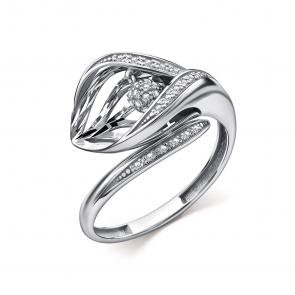 Серебряное кольцо GRIGORIEV с фианитом Г01-10-51218-41-00-1 фото