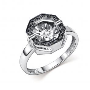 Серебряное кольцо GRIGORIEV с фианитом Г01-10-5630-43-00 фото