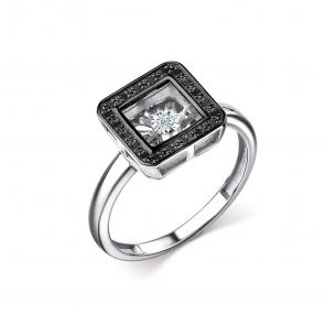 Серебряное кольцо GRIGORIEV с фианитом Г01-10-5890-43-00 фото