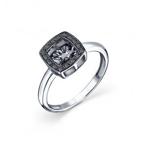 Серебряное кольцо GRIGORIEV с фианитом Г01-10-5894-43-00 фото