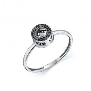 Серебряное кольцо GRIGORIEV с фианитом Г01-10-5905-43-00 фото