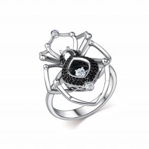 Серебряное кольцо GRIGORIEV с фианитом Г01-10-5954-43-00-1 фото