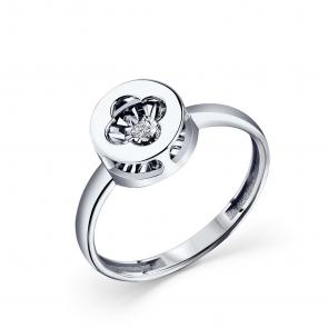 Серебряное кольцо GRIGORIEV с фианитом Г01-10-5986-41-00 фото