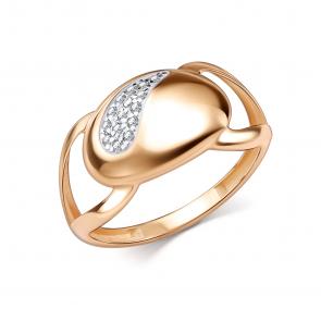 Золотое кольцо GRIGORIEV с фианитом Г01-11-01125-41-00 фото